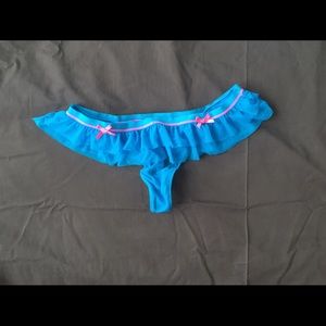 Blue & Pink frill panty